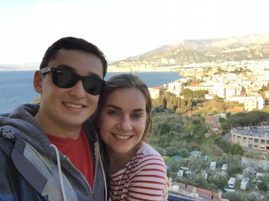 From Pompeii to Sorrento! We couldn't get enough of the view. Sorrento and Venice were our two favorite cities.