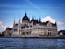 We took a cruise on the Danube and saw stunning views of Budapest's parliament building